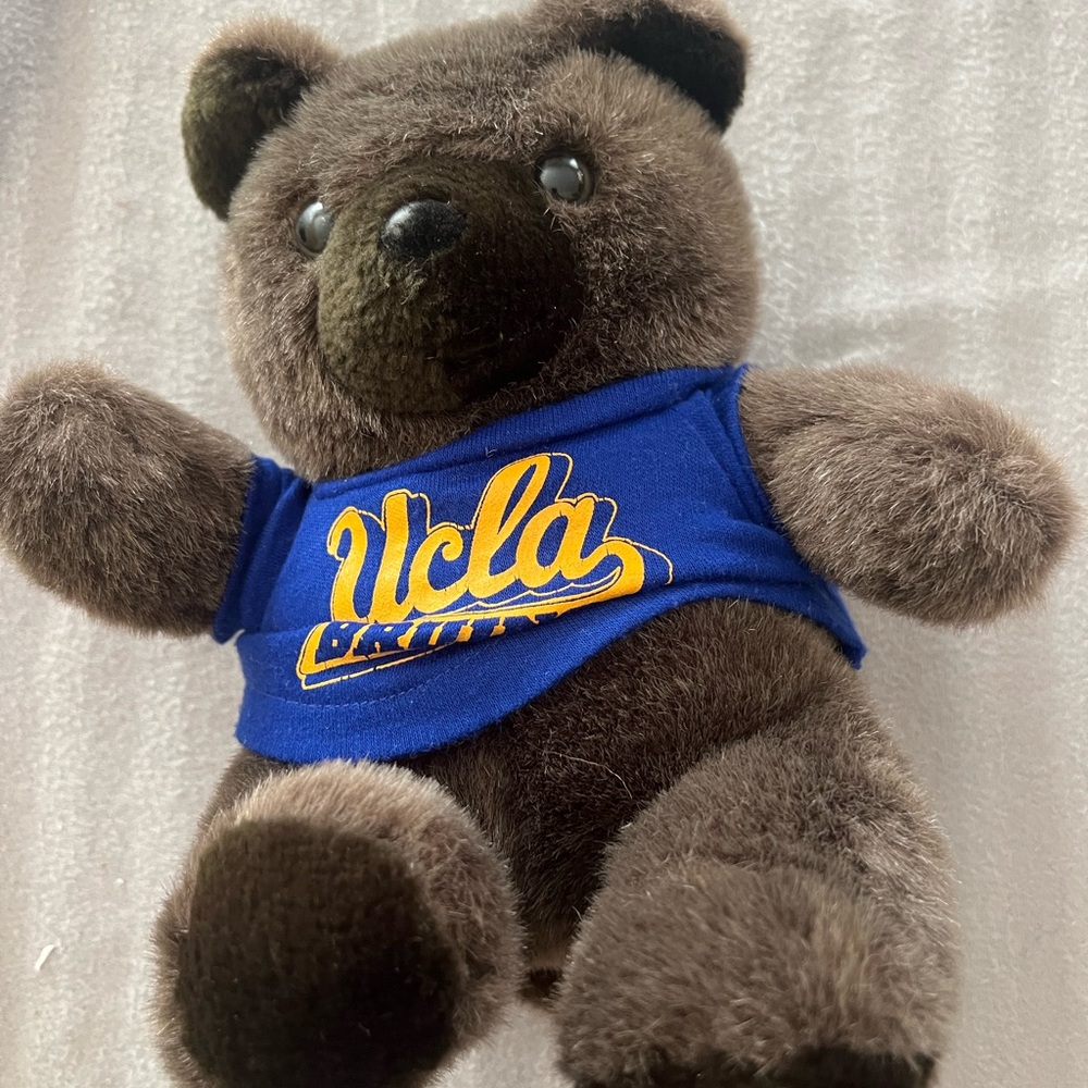 UCLA Plush Bear with Blue Shirt